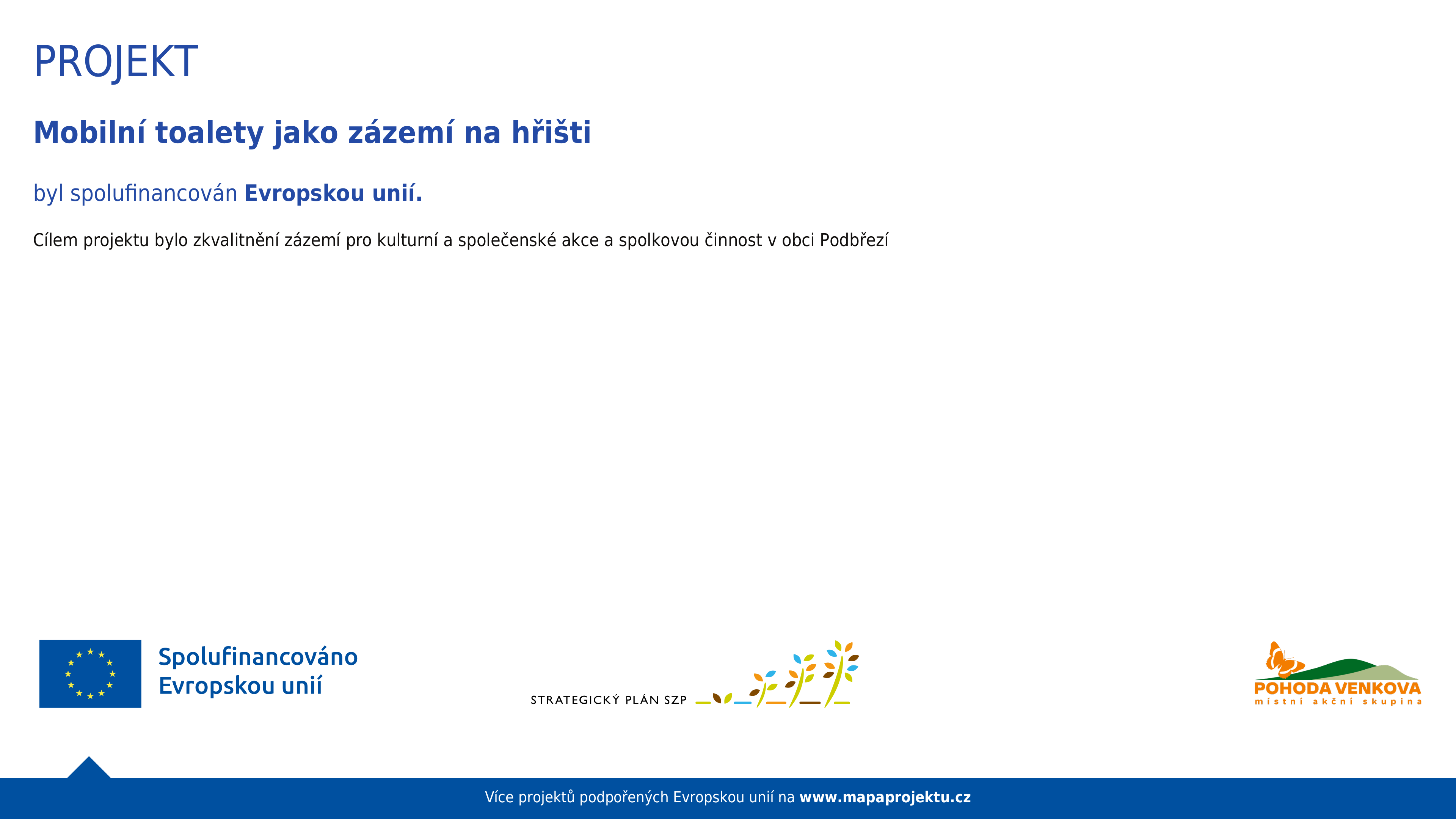2025 Mobilní toalety jako zázemí na hřišti
